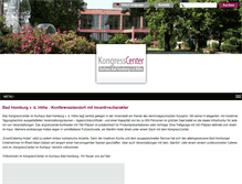 Tablet Screenshot of kongress-bad-homburg.de
